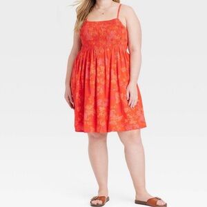 Women's Smocked Mini Sundress Universal Thread